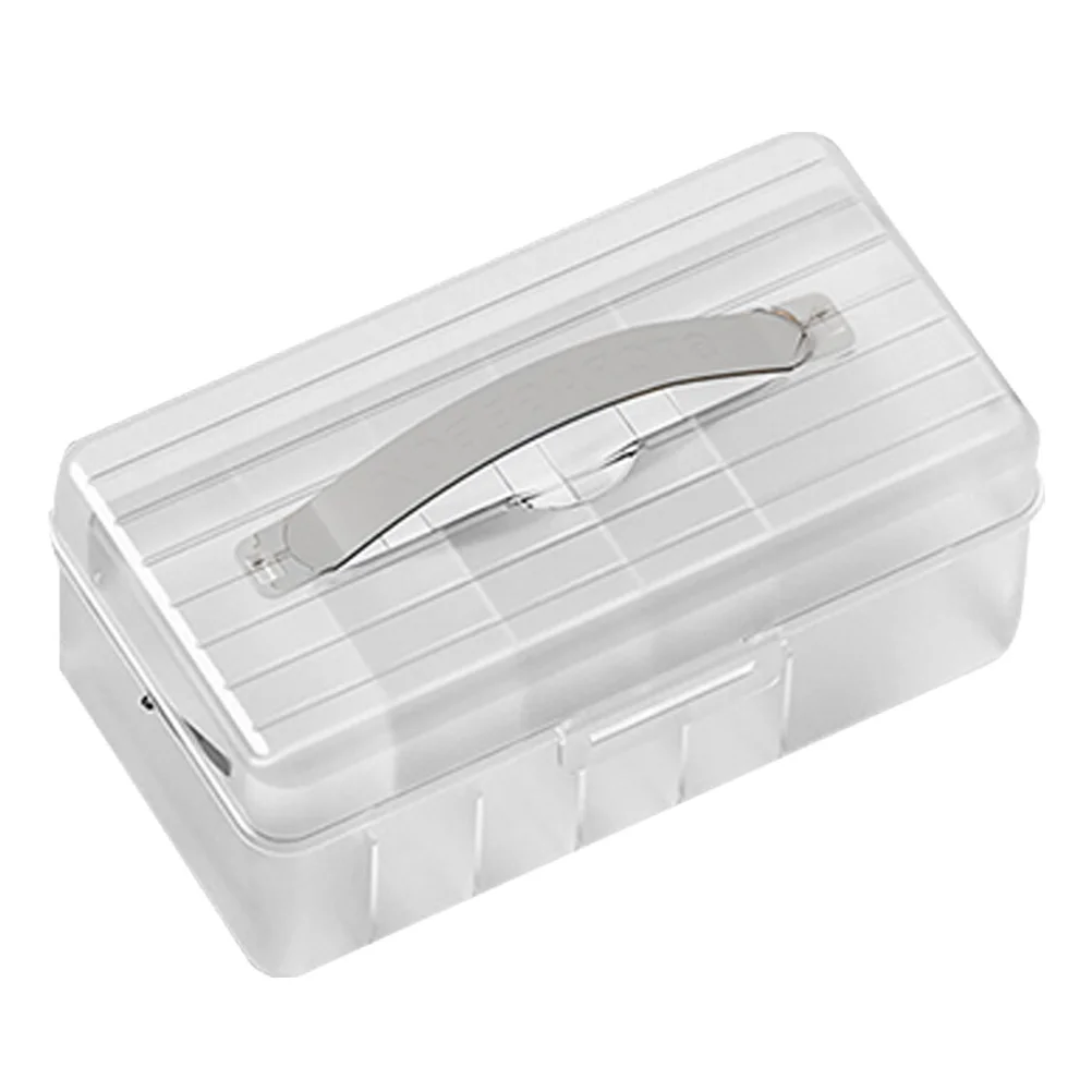 Slanke kabelbeheerbox met deksel voor opslag van snoerorganizer - Organisatorbak voor desktopelektronica voor draden en