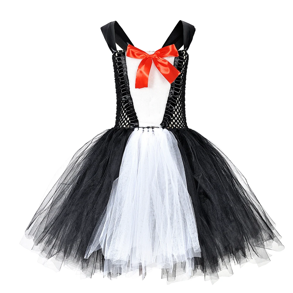 Disfraz de gato en el sombrero para niñas, vestido elegante de Dr. Seuss para Halloween, traje de fiesta de Cosplay, vestido de esmoquin de cumpleaños de maestro de ceremonias de circo