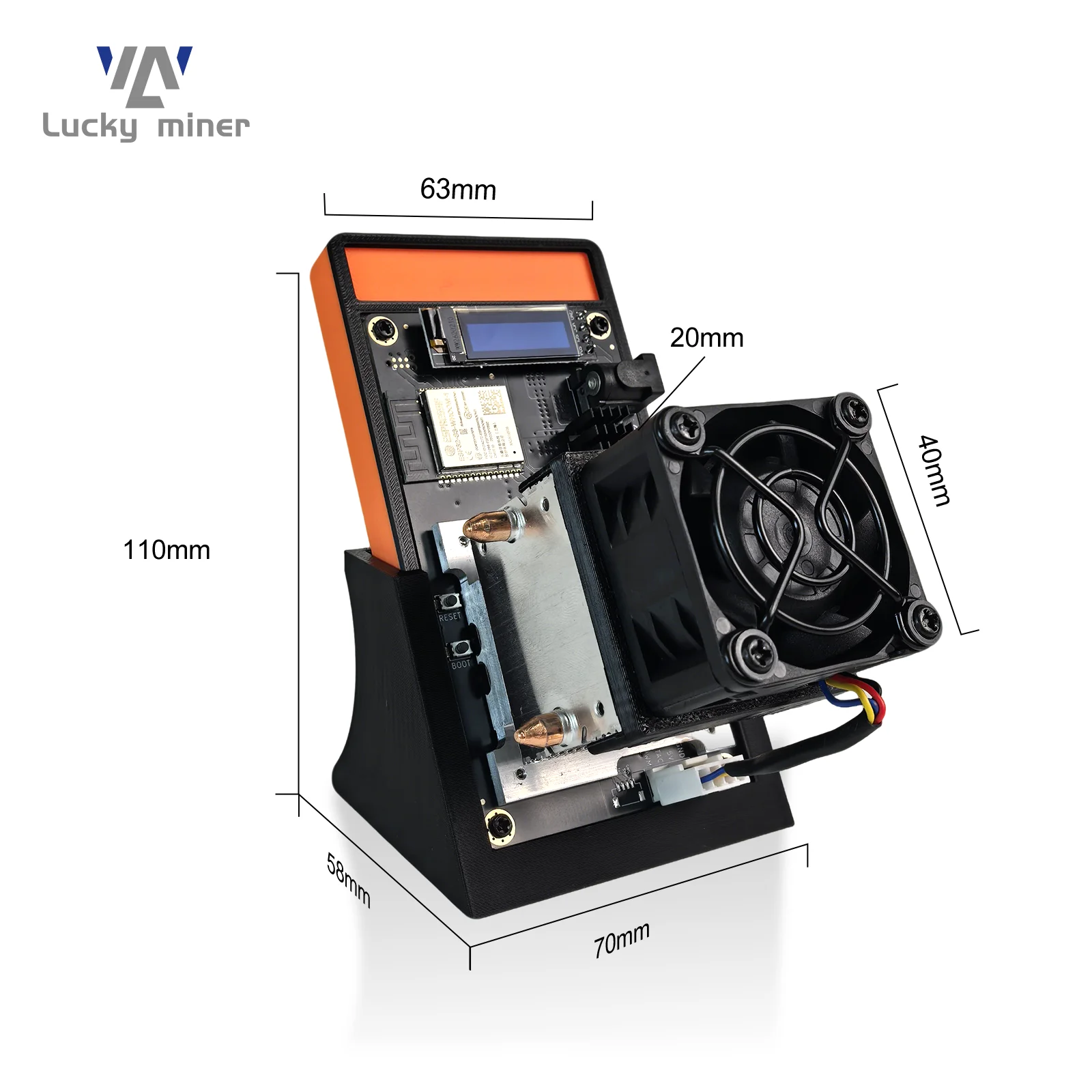 Gamma 601/602 2026 New 1.7~1.8TH/s BTC Miner | 25W Ultra Low Power SHA-256 Home Bitcoin Mining ASIC Machine