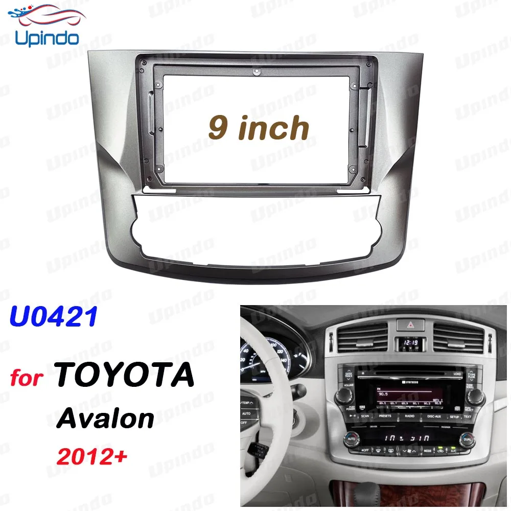 Car Accessories 2 Din 9 Inch Android Radio Carplay Fascia Panel Frame Dash Board Mount Kit for Toyota Avalon 2012-2015