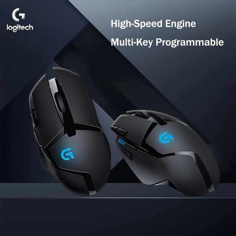 

Logitech G402 Эргономичная легкая двухрежимная мышь с бесшумным дизайном для работы, офиса, вечеринок, эксклюзивного ноутбука для киберспорта