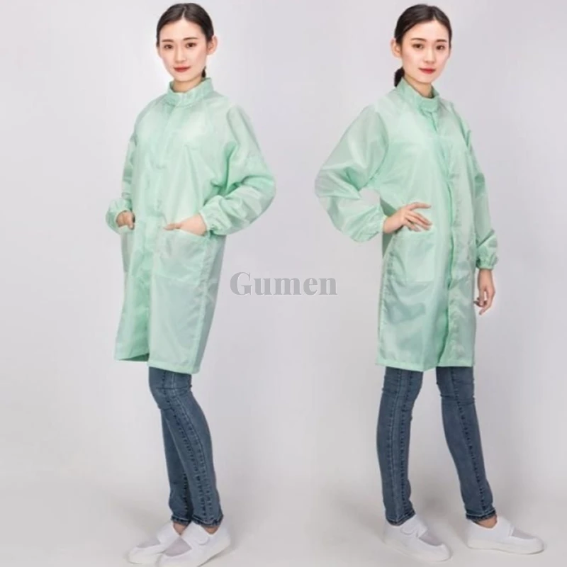 

Pet Groomer Work Clothes Waterproof Anti Static Apron With Pockets Anti Sticking Wool Dust Free Clothing Dog/Cat Bath Cleaning