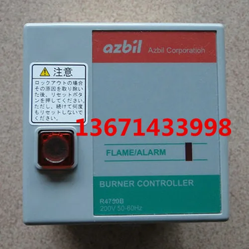 Azbil Shanwu Burner Controller R4750B208-2 Combustion Engine Ignition Controller Programmable Controller Genuine