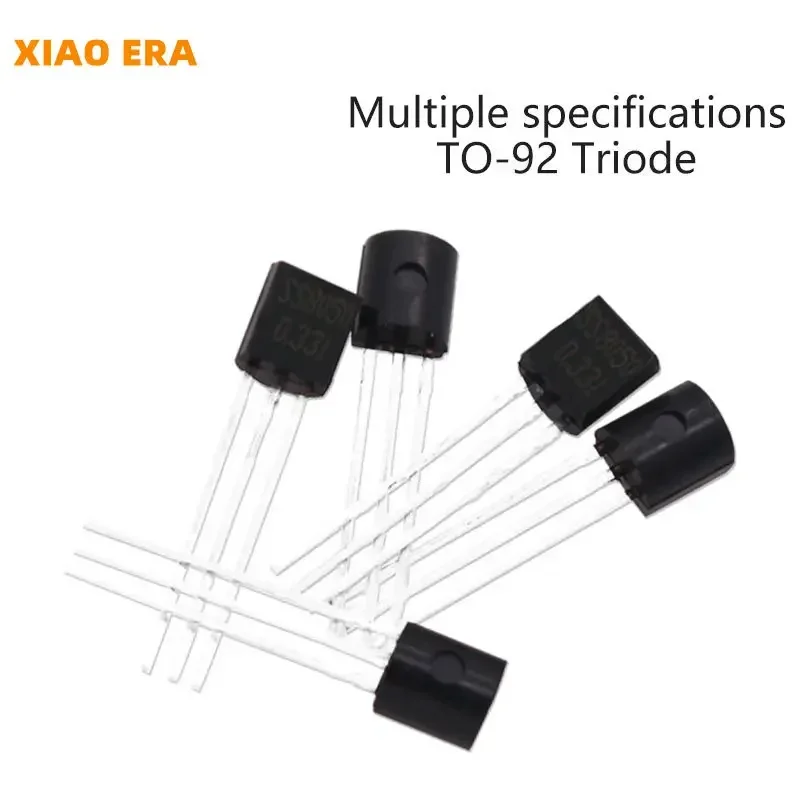 50Pcs NPN Transistor TO-92 S8050 S8550 S9011 S9012 S9013 S9014 S9015 S9018 SS495A SS8050 SS8550 TL431 IC PNP Triode