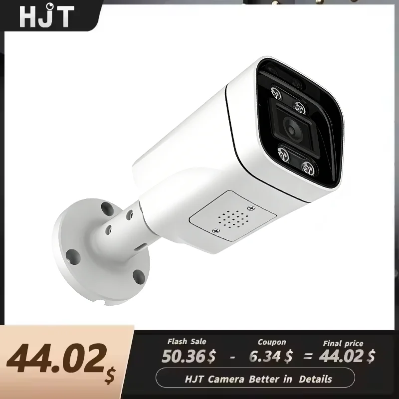 hjt-4k-8mp-5mp-poe-ip-bullet-outdoor-smart-dual-light-color-night-30m-cctv-video-surveillance-sd-card-slot-human-car-detection
