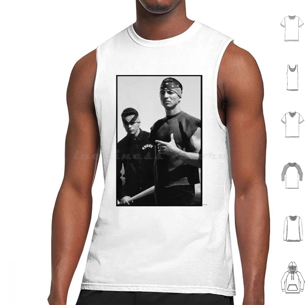 Vl ( Black&white ) Tank Tops Print Cotton Vatos Loco Paco Chuey Mexico Gang