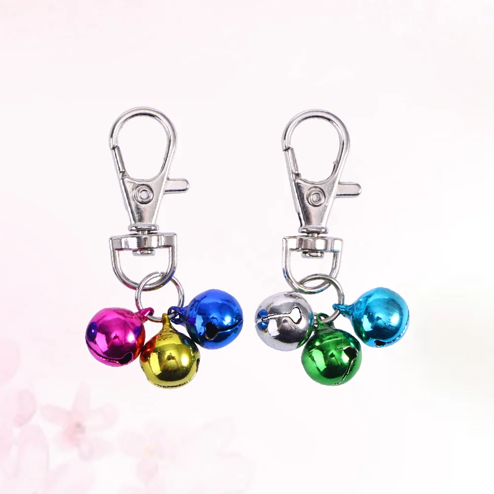 2Pcs Mini Assorted Color Bells for Pet Dog Puppy Collar Decoration (Random Color) pet bells cat bells for collars