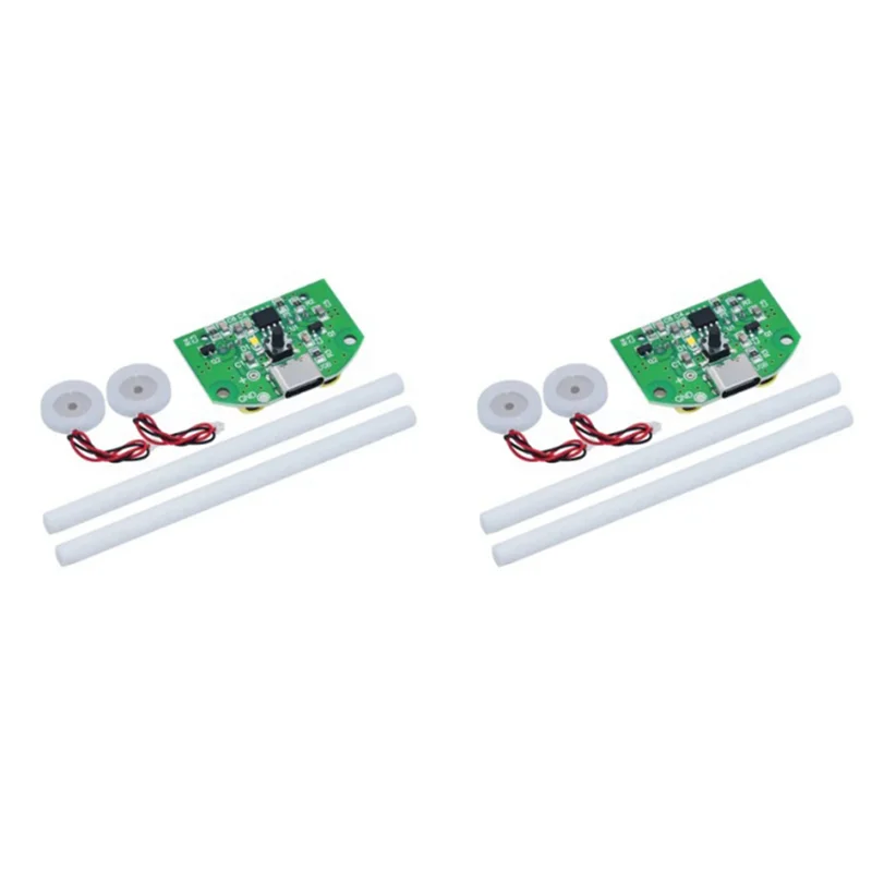 A17F-2X Dual Spray Atomization Module USB Humidifier Driving Circuit Board Atomization Experimental Equipment Ultrasonic