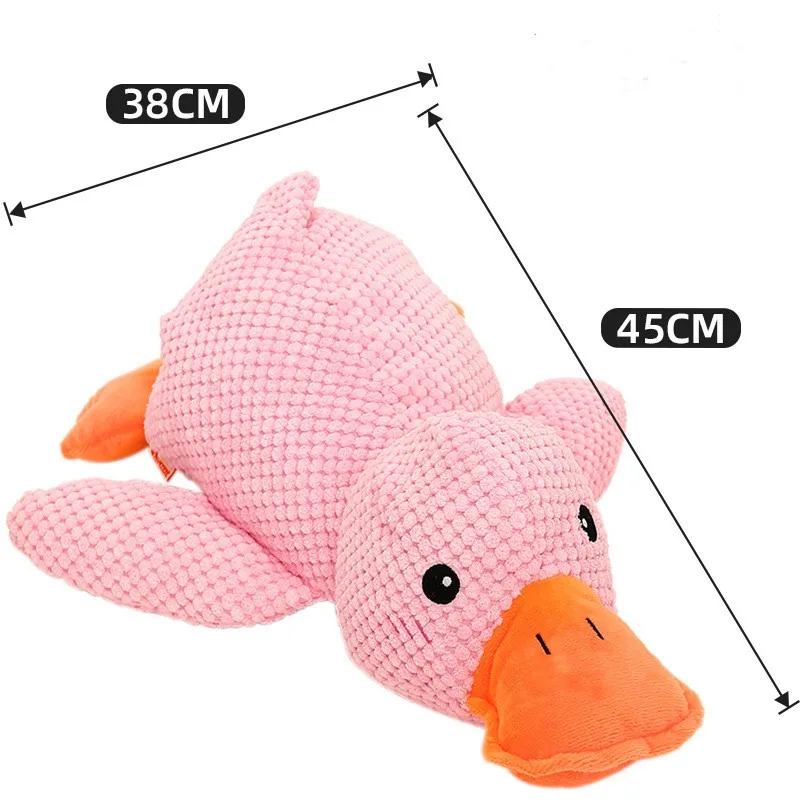 Manufacturer Wholesale Plush Dog Toys Grind Teeth Resistant Dog Sound Pet Toys Interactive Animal Duck Pet Toys