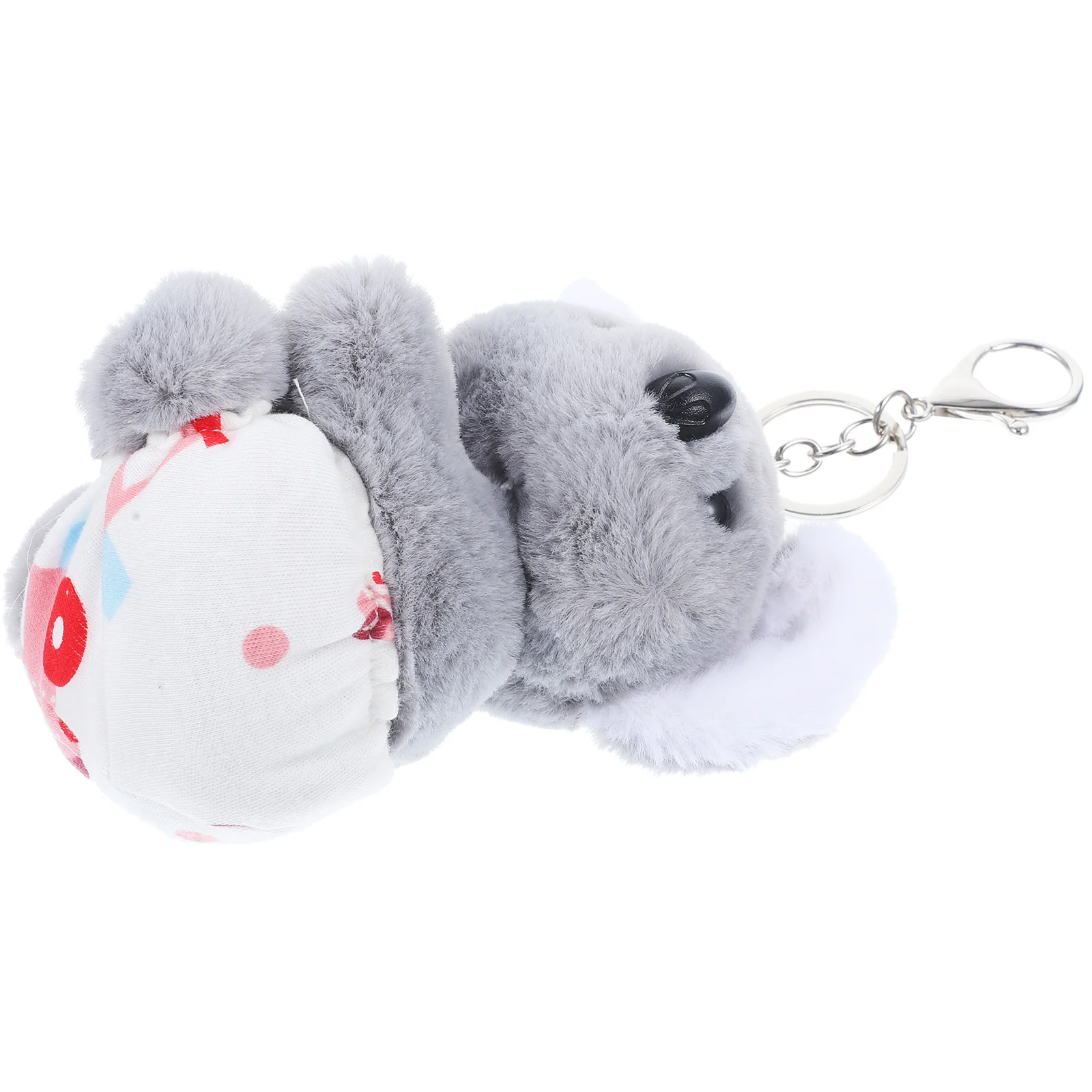 Decorate Koala Bag Ornaments Child Plush Keychain Super Soft Short Charm Creative Ring Pendant