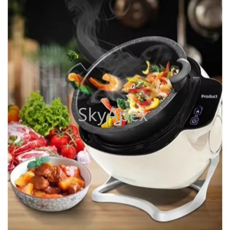 Commercial Automatic Intelligent Food Fried Rice Stir Fry Kitchen Wok Machine Robot Cooker Easy Operation Highpower Energysaving