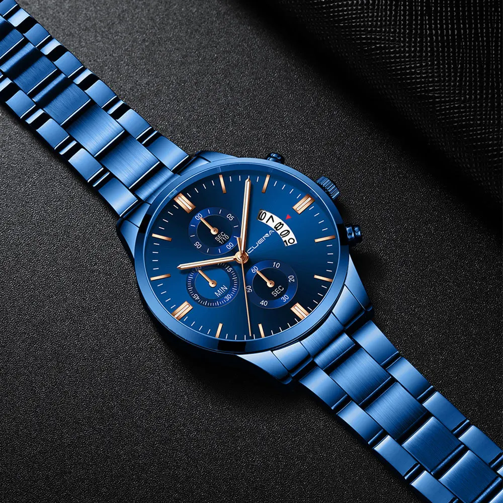 New Fashion Men's Watches Top Brand Luxury Quartz Watch for Men Casual Wristwatches Male Clock Relogio Masculino Drop Shipping