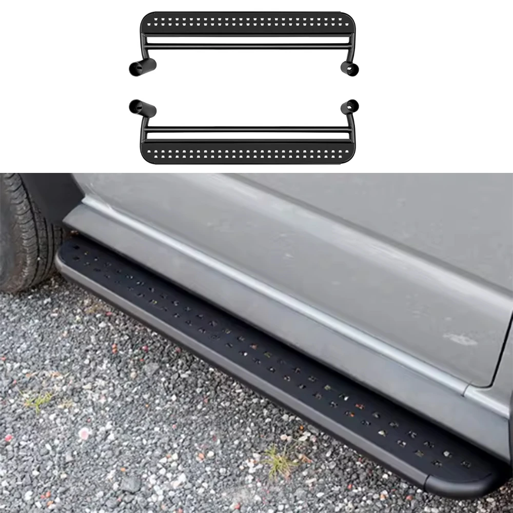 Lantsun JMN149 Car Side Step Bar Foot Pedal Iron Running Board for Jimny JB74 2019-2026, 3Door