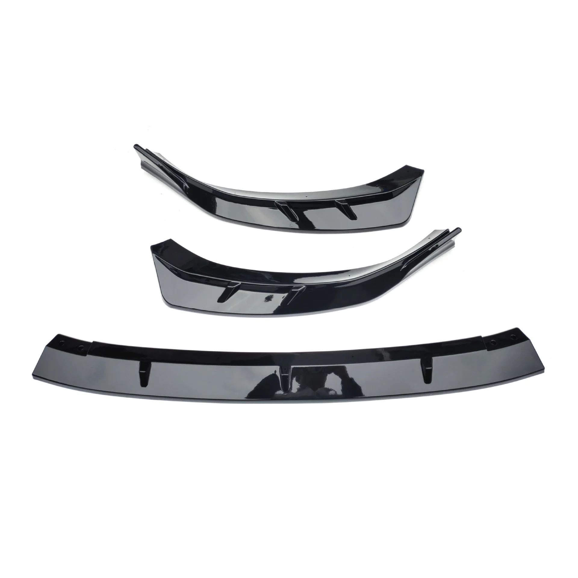 Suitable for Xpeng P5 three-stage modification with upgraded decoration on the front lip of the shovel