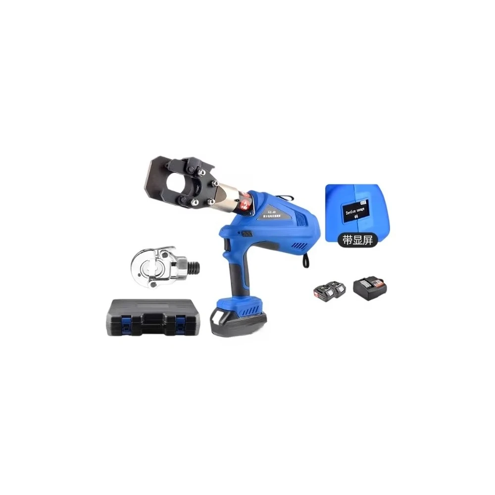 Cutter for Steel Rebar CuttingHeavy-Duty EZ-40 Cordless Hydraulic