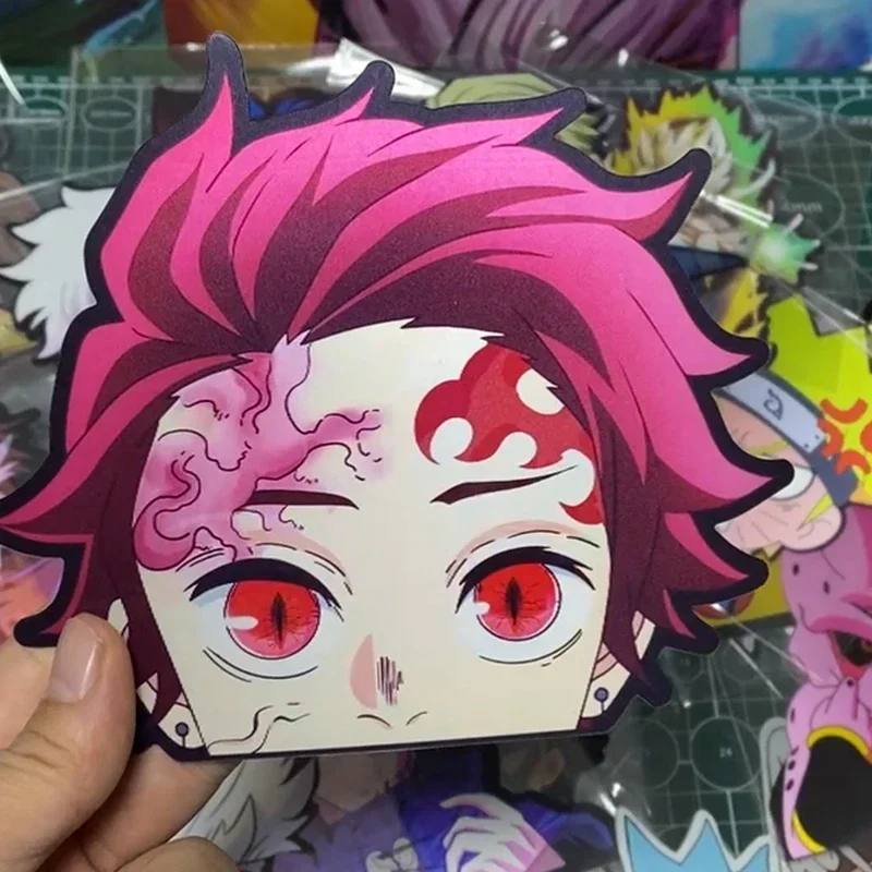 

Demon Slayer Tanjirou3D Motion Anime Waterproof Sticker for Laptop,Refrigerator,Skateboard,Wall Decor Kid Toy Gifts