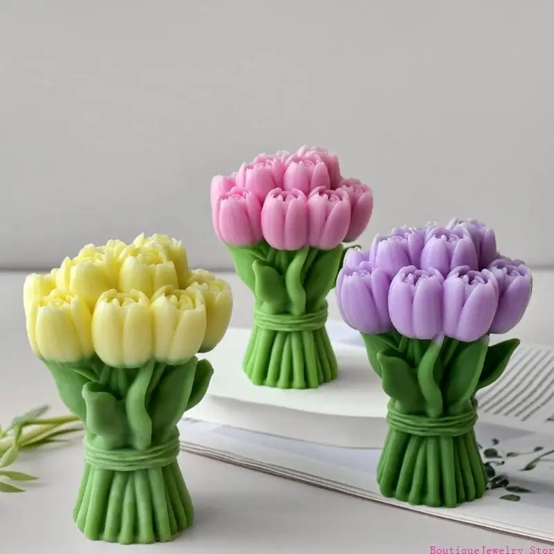 

E1PE Silicone Mold Flower Geometric Resin Gypsum Molds Suitable for Creative Homes Decoration and Handmade Gifts