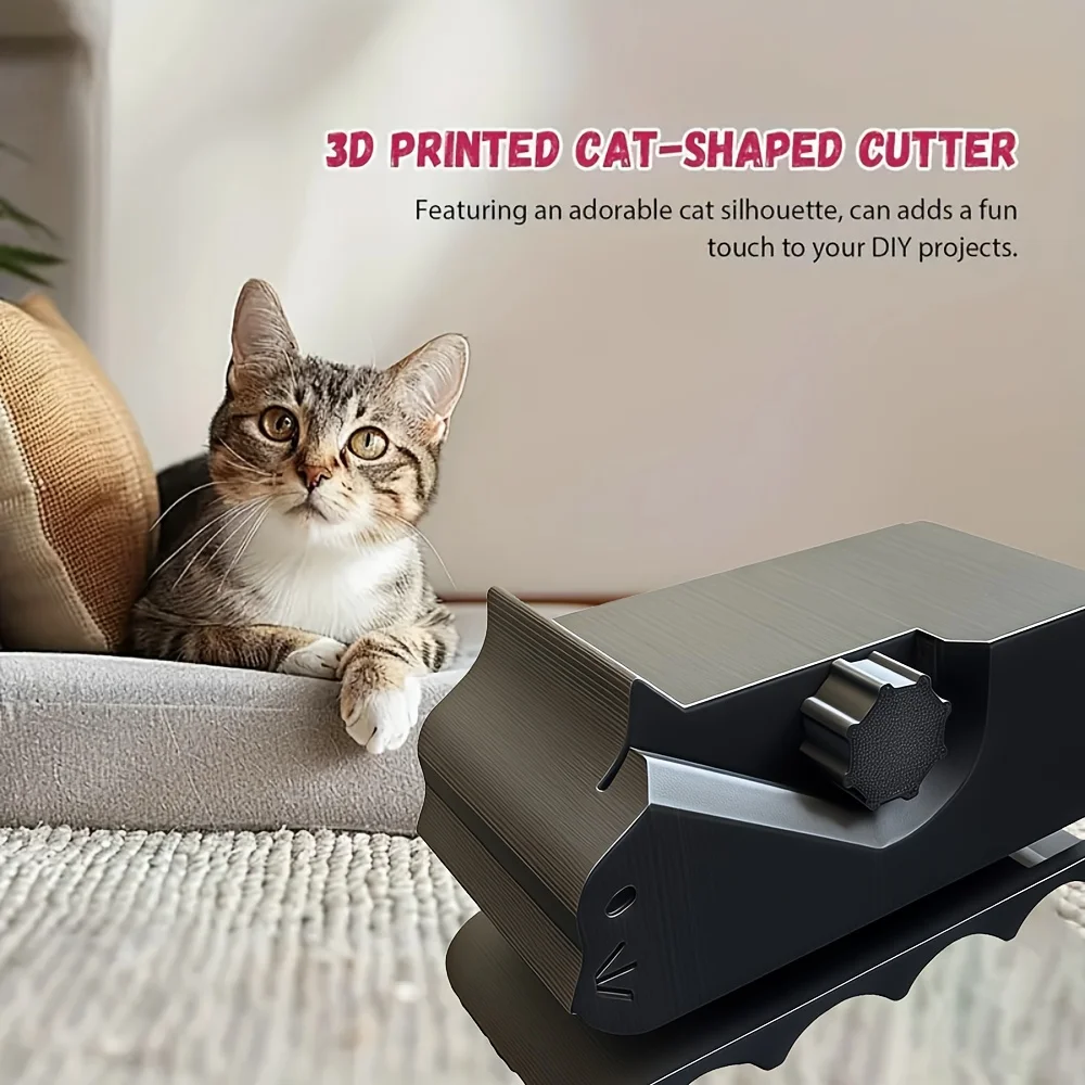 قاطع الورق المقوى اليدوي الجديد - أداة حادة لصنع أعمدة خدش القطط وصناديق الحيوانات الأليفة وتشذيب تغليف الهدايا وتغليف اليد #1