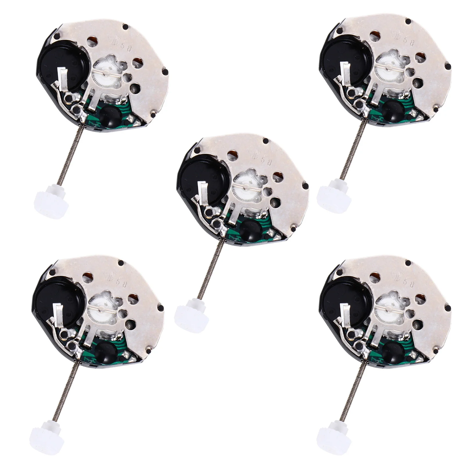 

5Pcs Quartz Watch Movement Tool Premium Quality Safe Reliable Direct Replacement Simple Setup Small Size Easy Storage