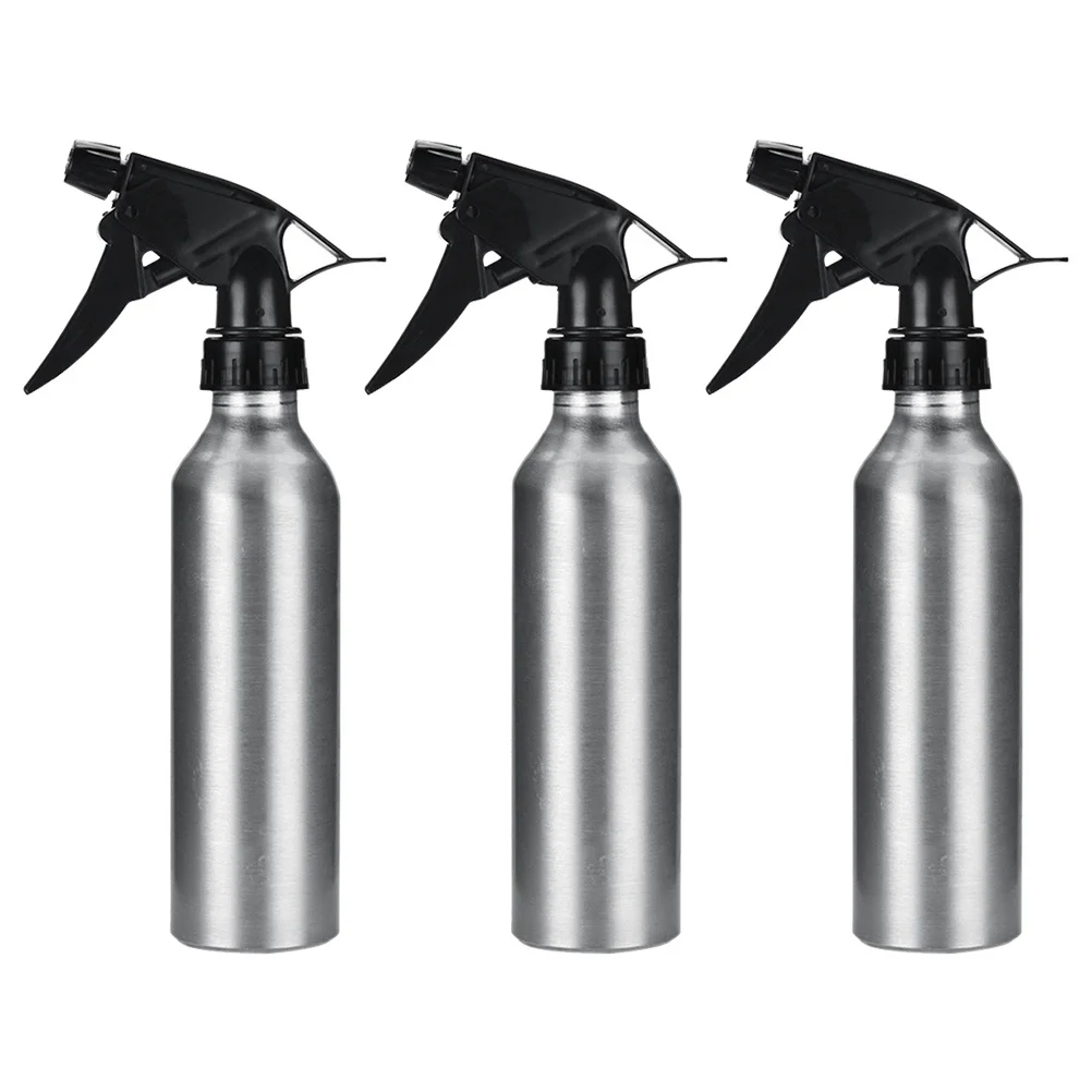 3 Stück 250 ml Sprühflasche für Pflanzen, Aluminiumlegierung, Wassersprüher, vielseitig einsetzbar, tragbar, Garten-Backwerkzeug, nachfüllbar, leicht