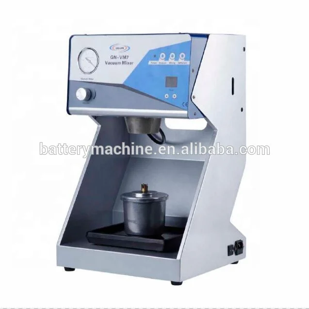 Desk-Top Variable Speed Vacuum Mixer (150/500ml) With Pump Built In For Battery Lab Equipment GN-VM-7