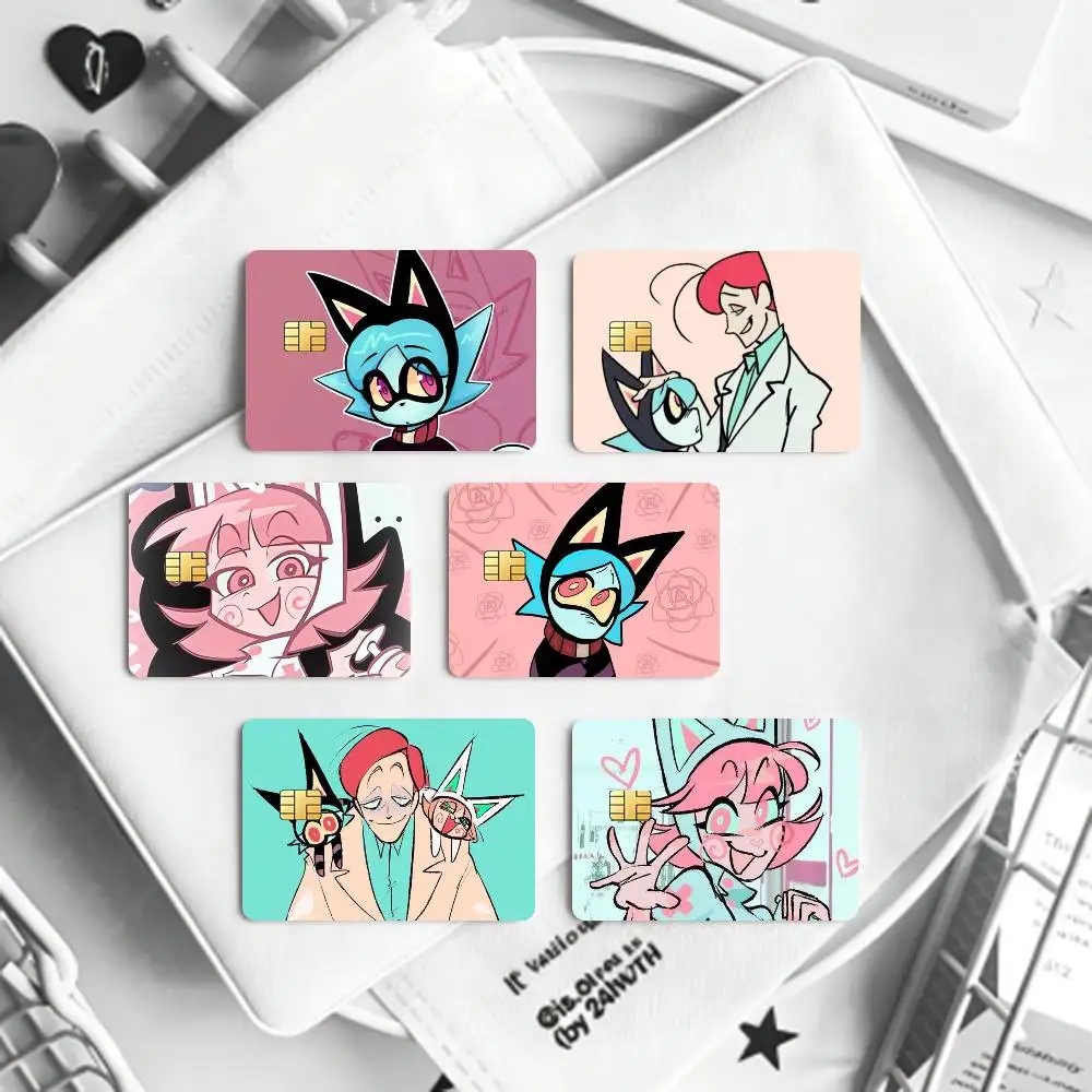 Buttercup Strawberry Psycho Cuties  Card HD Stickers Game Card Decal Card Matte Film Skin Small Chip Waterproof Sticker