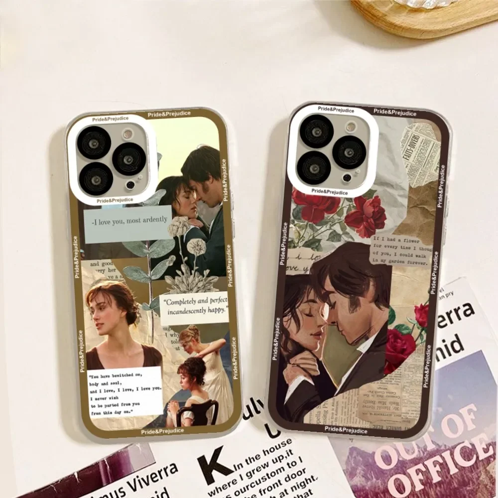 Pride & Prejudice Phone Case For IPhone 11 12 13 Mini Pro Max 14 Pro Max Iphone15 15promax Case Shell Funda Cover