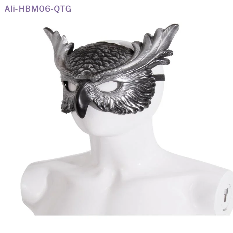 [New] Halloween Owl Mask Carnival Props Owl Mask Festival Cosplay Photo Props Atmosphere Dance Party Dress Up