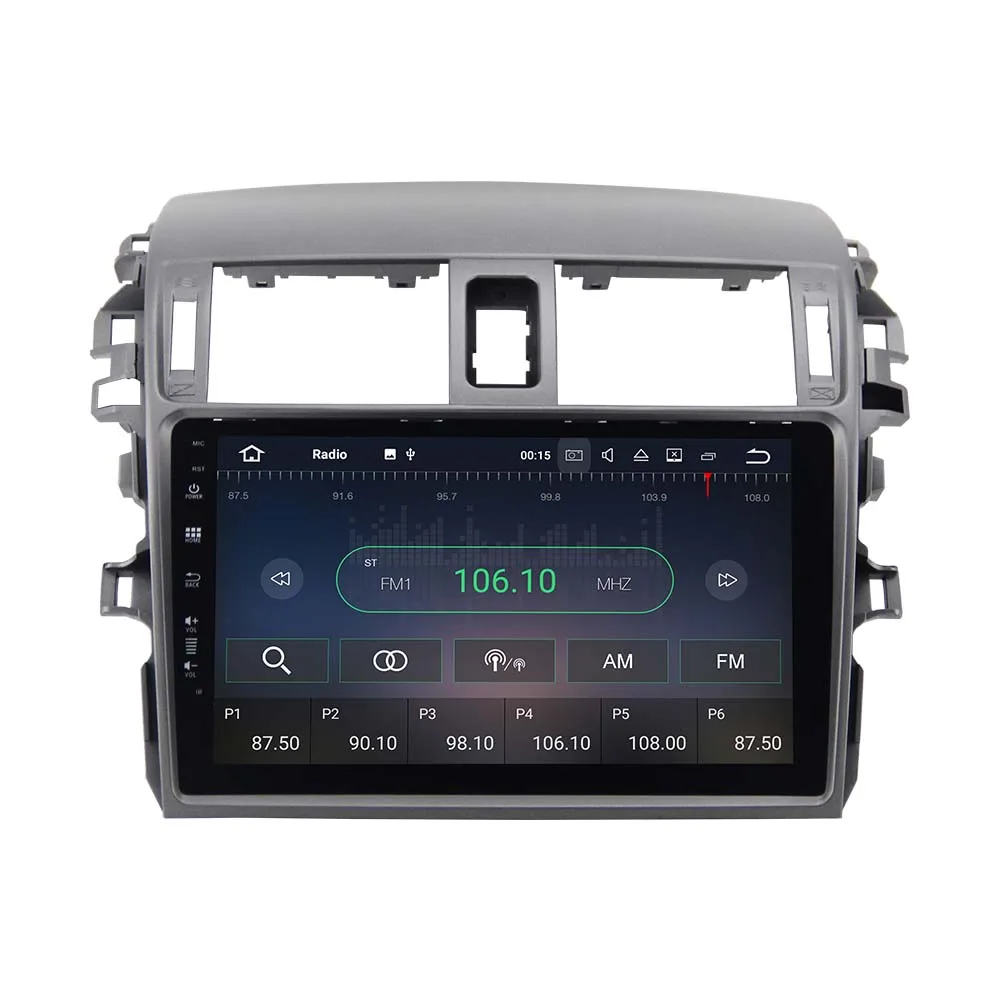 New hot sale android player frame car video Panel Stereo GPS Navigator For Toyota CAMRY 2010