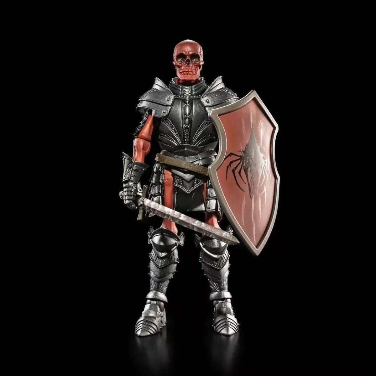 

Модель ручной работы Four Knights All-Star 6, красный череп, ключица