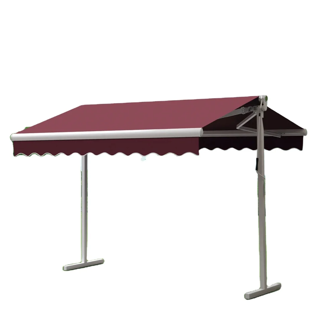 

Modern Design Outdoor Aluminum LED Motorized Awning for Camping Courtyard Gym Hotel Park Warehouse