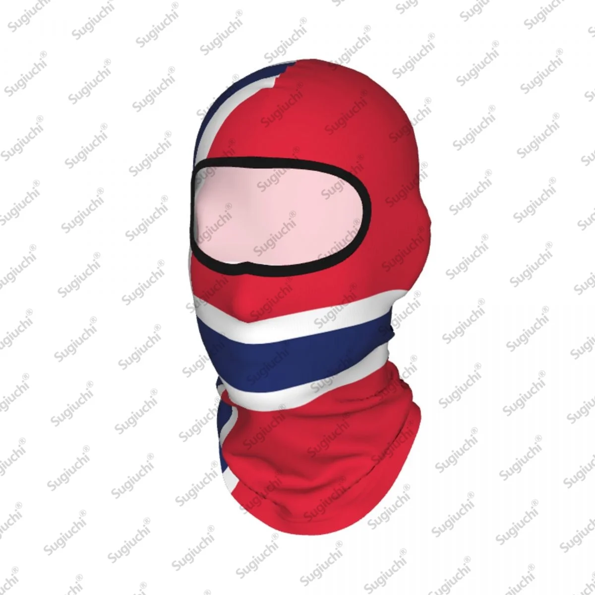 Norway Cycling Balaclava Vollgesichts-Skimaske, Sonnenschutzschal, winddicht, atmungsaktiv, Anti-UV, Motorradhelm-Innenfutter