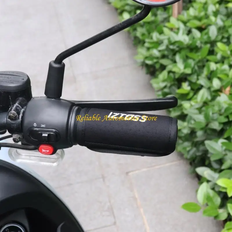 

M68B Heated Grips Cover Pad Motorbike Handlebar Heater Warmer Temperature Adjustment