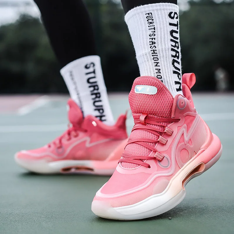 Brand Quality High Basketball Shoes For Men Breathable Athletic Male Sneakers Training Basket Boots Mens Gym Sports Shoes Women