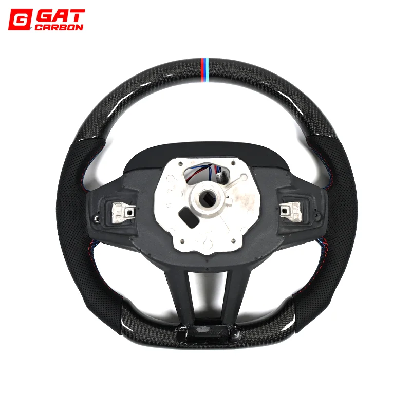 Dry Carbon Fiber Steering Wheel For BMW G80 M3 G82 M4 Old Upgrade 2025 M4 New Customized