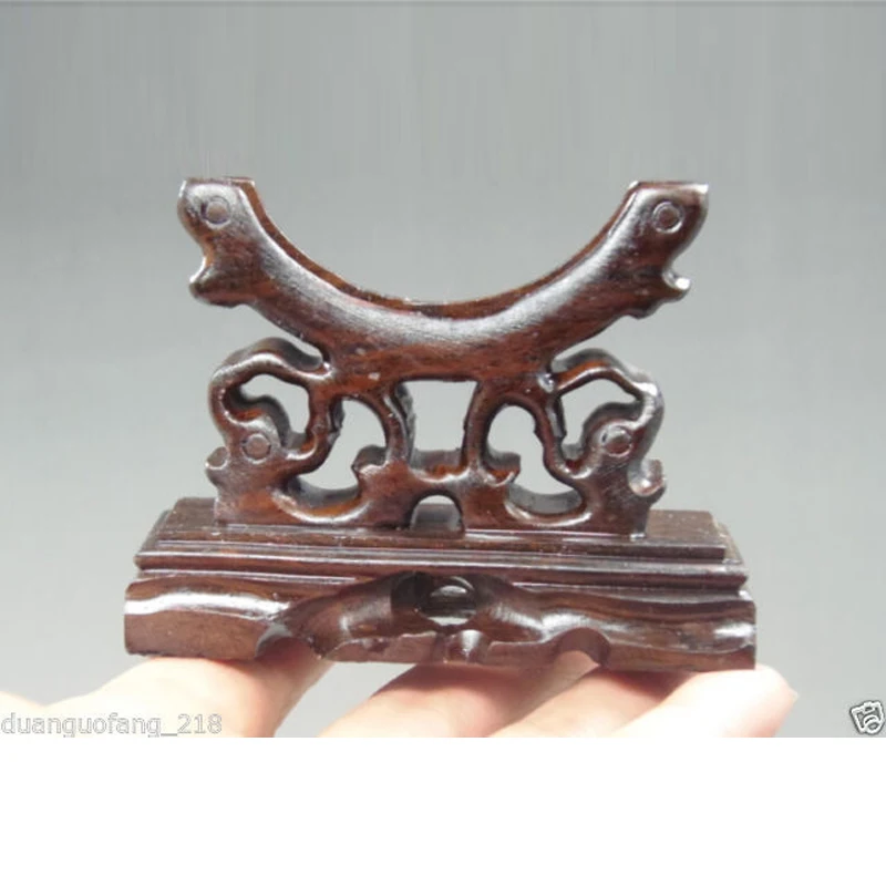 

Exquisite Chinese Classical wood carved Bracelet base / Bracelet display shelf