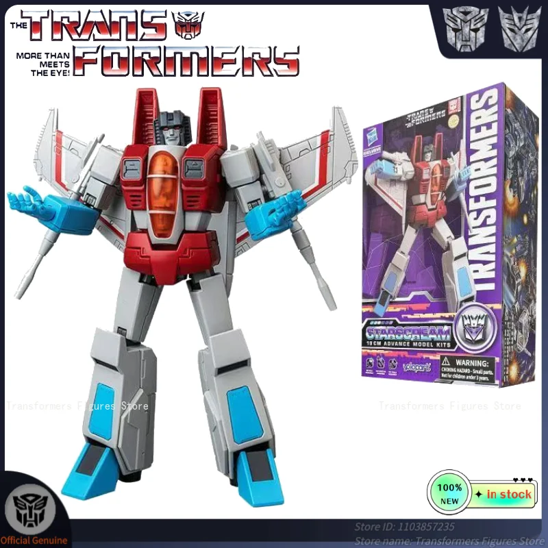 Zupełnie nowy robot Transforma, zabawki wstępnie zmontowane AMK Starscream ‌   Figurka Akcji Filmowa Kreskówka Anime Ruchoma Model Popularne Prezenty G1