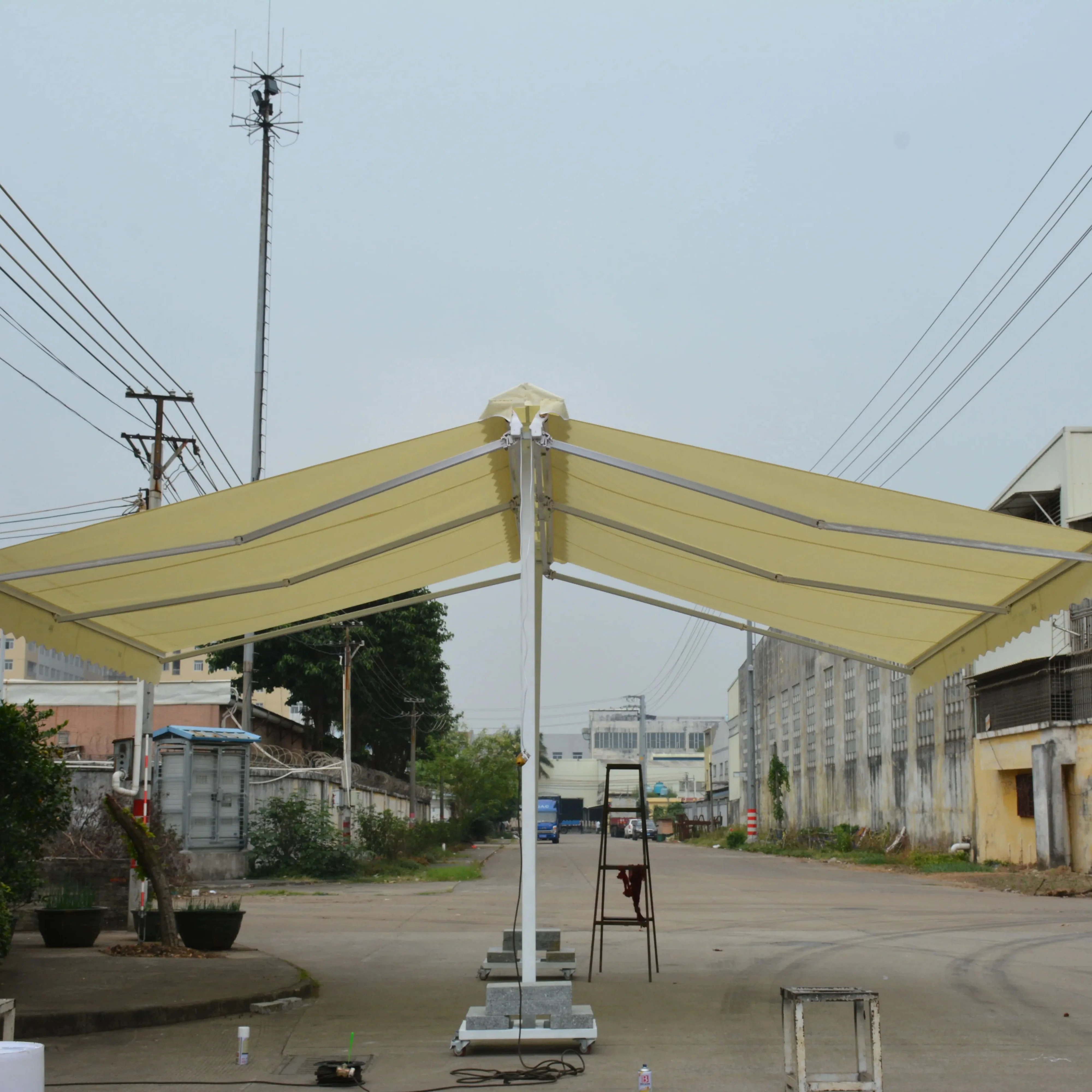 

Latest 2024 Outdoor Sunshade Price Sale Electric Metal Door House Window Awning Canopy Sunsetter Retractable Awning for Patio