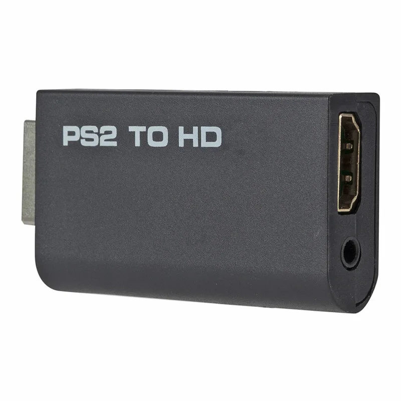 Audio Video Converter for PS2 to HDMI-Compatible Game Console to HDTV Monitor Adapter Protector Display Connector Accessories