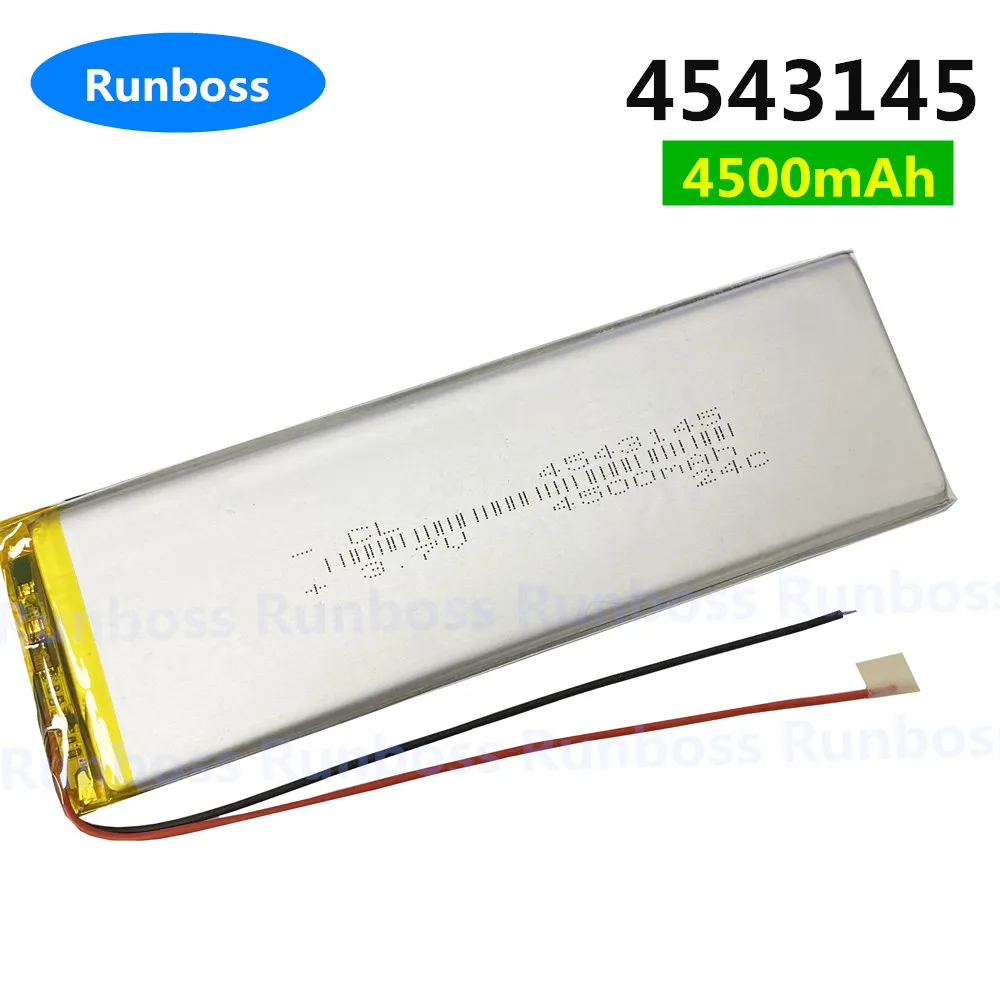 

4543145 4500mAh 3.7V Lithium Polymer Battery For MP3 MP4 Speakers Tablet PC Mobile Cell Phone Power Game Console DVR GPS speaker