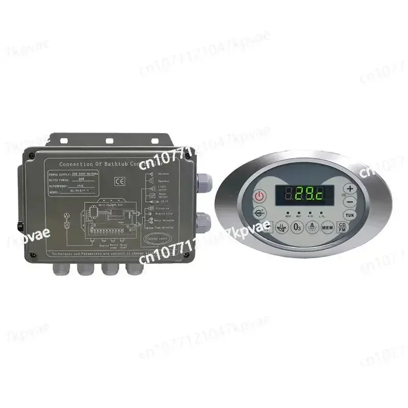 KL-818 Massage Bathtub Controller Control Board Computer Spa Control System for Bathtub Used with CE