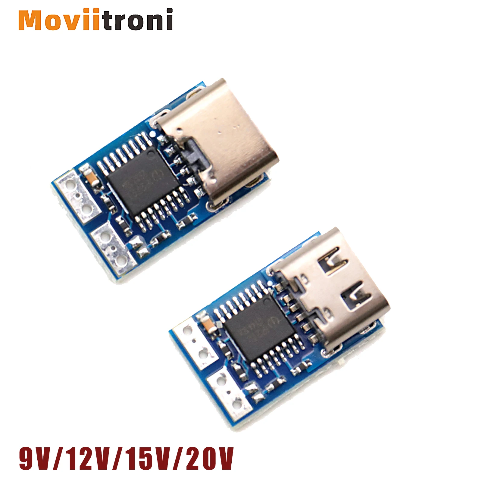 1/5pcs PDC004-PD PD Decoy Module USB-C PD 9/12/15/20V DC Fixed Voltage Power Trigger  5A Type-C Female Input for Notebook