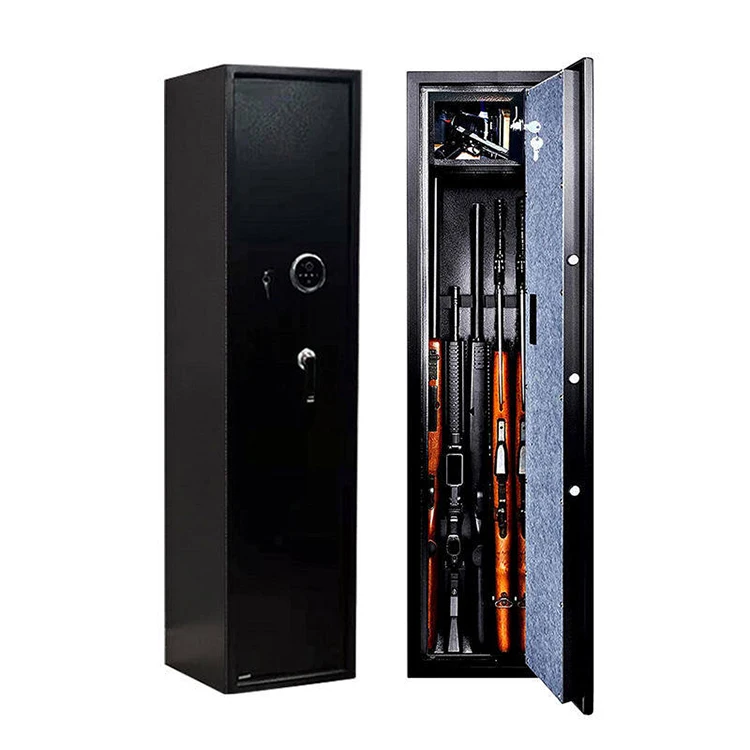 

High Quality Storage Cabinet Single Door Fingerprint Self Defense Equipment Safe Box