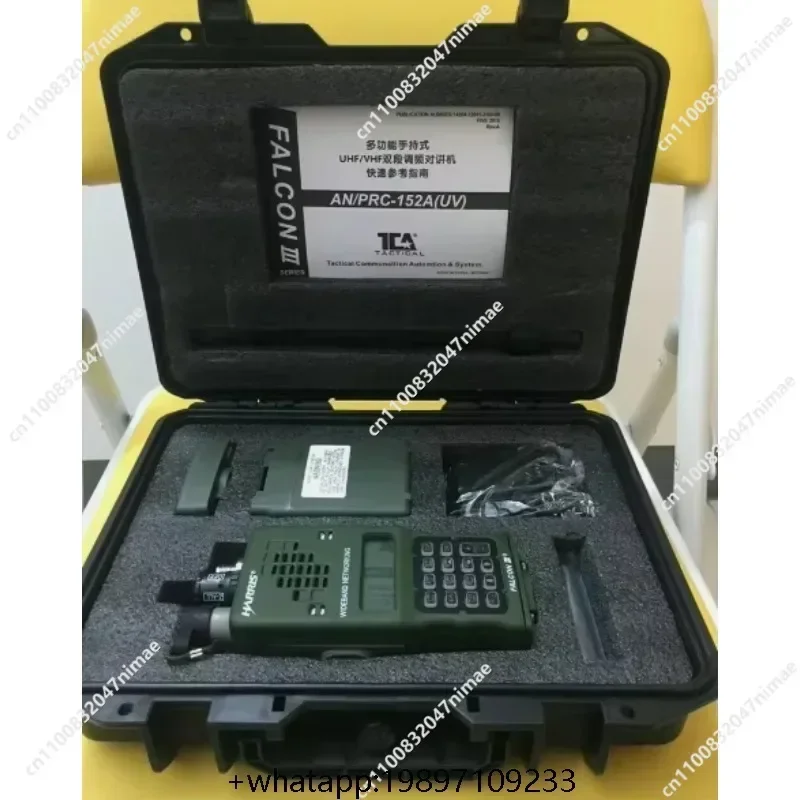 Лидер продаж TCA/PRC-152A, TRI AN/PRC-152 TRIUMPH Instrument 6-диапазонный 15 Вт рация многодиапазонный ручной трансивер поддерживает KDU