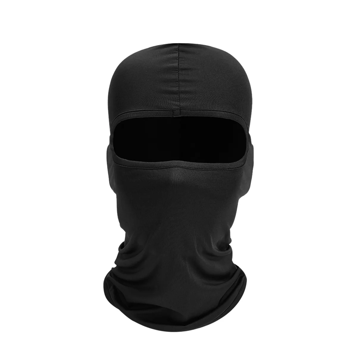 Máscara de Seda Gelada Unissex 1PC para Motociclismo, Pesca e Ciclismo – Lenço Facial Corta-Vento de Verão para Homens e Mulheres