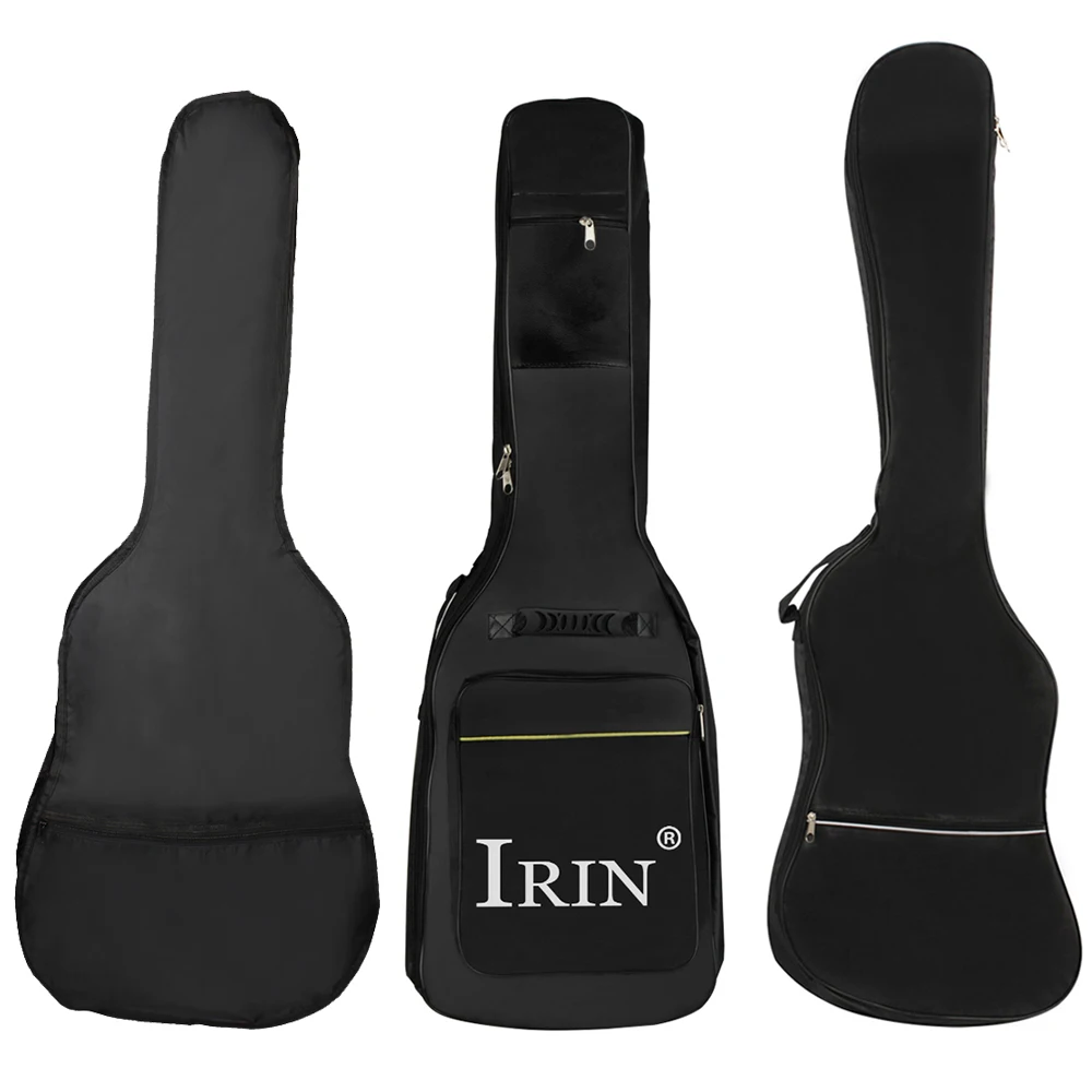 IRIN 38/41 Inch Acoustic Classical Guitar Case Electric Guitar Bag 4/5 Strings Electric Bass Backpack Guitar Parts & Accessories