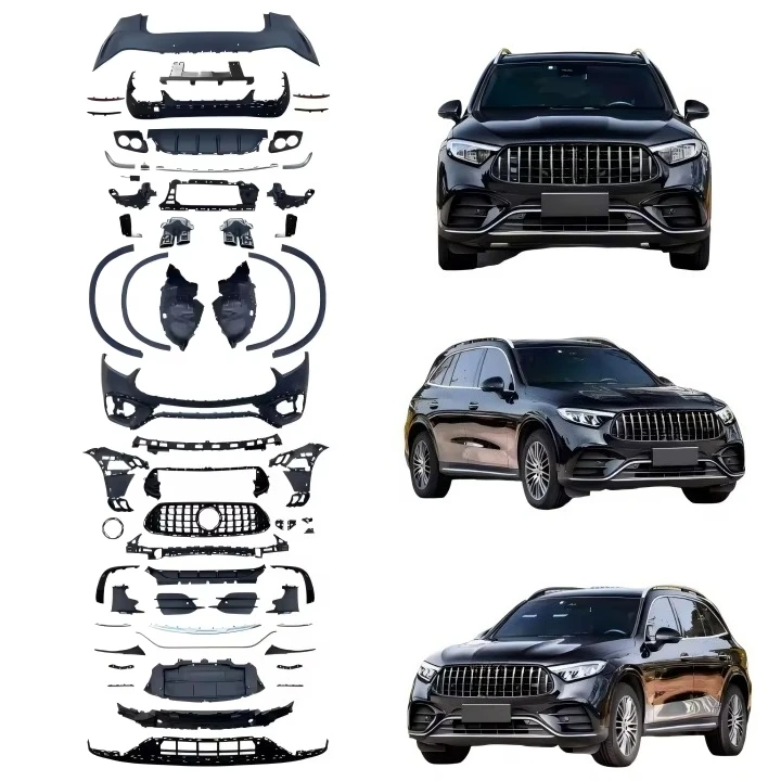 

Suitablefor GLC X253 24-25 GLC43 Bumper Front/Rear Protection Kit 1:1 Replica Original Parts Bolt-On Park Assist Sensor