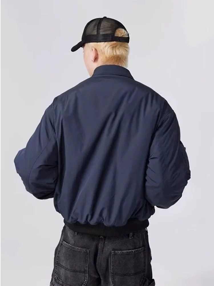 الأمريكية Sle الرجعية طوق MA الطيار Jaet البيسبول orm القطن Jaet الرجال ort Sle الخريف الشتاء الدافئة Thiened #4