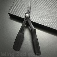 Manual Shaver Straight Edge Plastic Barber Razor Folding Shaving Beard Cutter Straight Razor Wholesale For Men