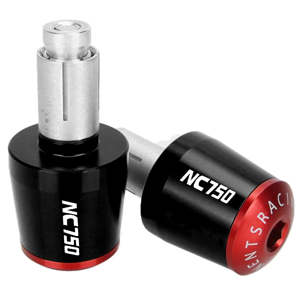 

For Honda NC750 2014-2024 2025 CNC Aluminium Motorcycle Accessories Handlebar Grips Bar Ends Cap Counterweight Plug Slide Cover